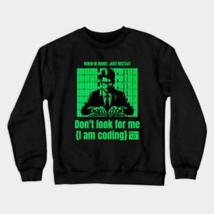 Invalid Syntax Programming Funny Design Crewneck Sweatshirt
